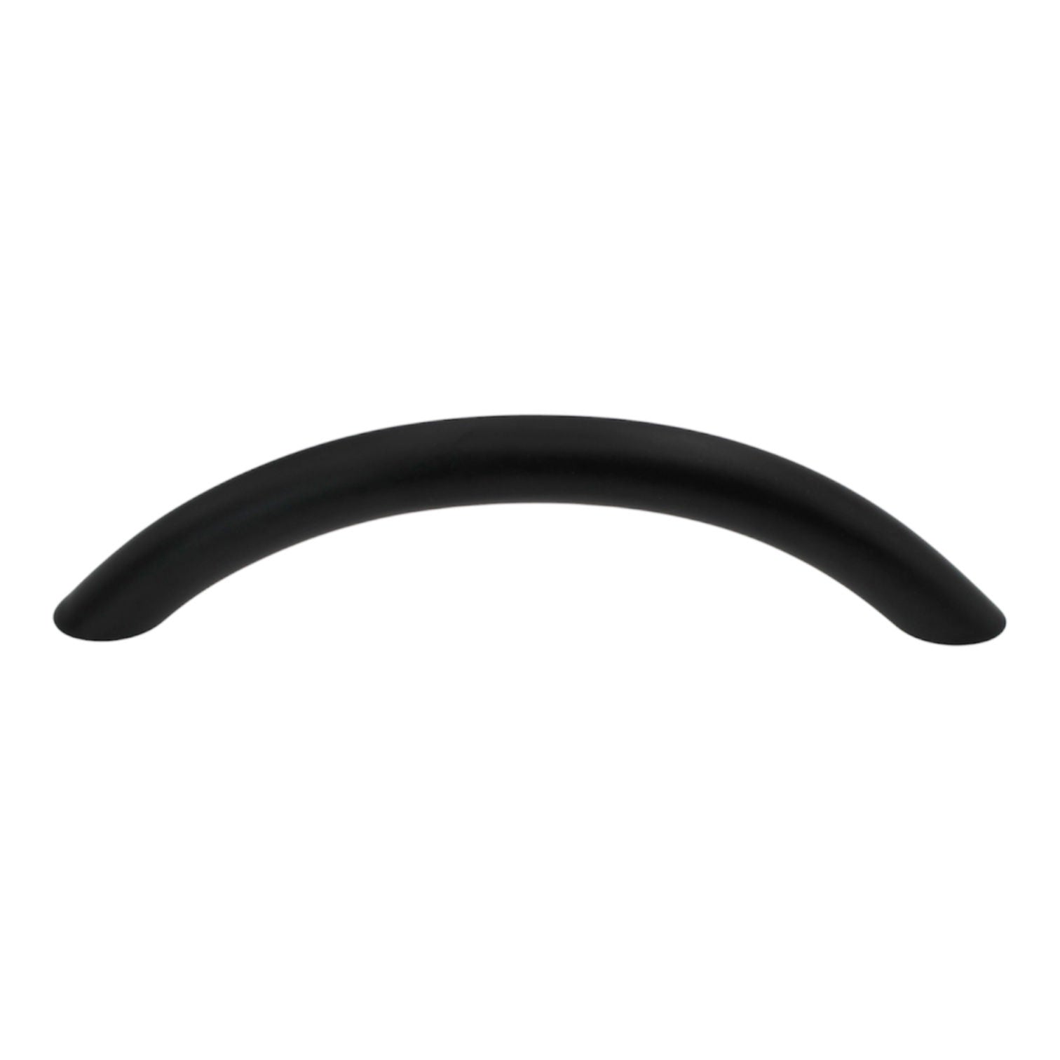 Schaub Traditional Flat Black 3 3/4" (96mm) Ctr Cabinet Arch Pull 722-FB
