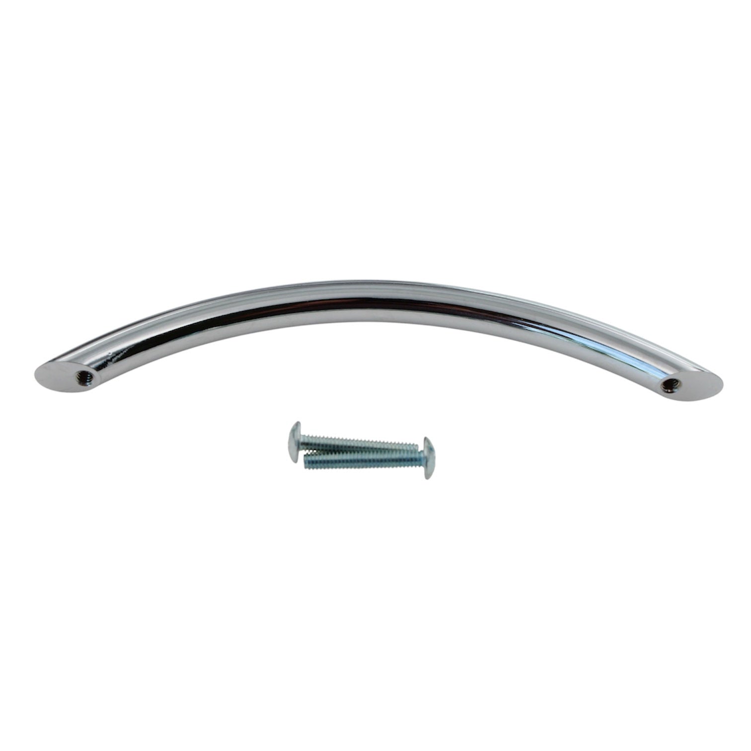 Schaub Traditional Polished Chrome 5 1/16" (128mm) Ctr Cabinet Arch Pull 723-26