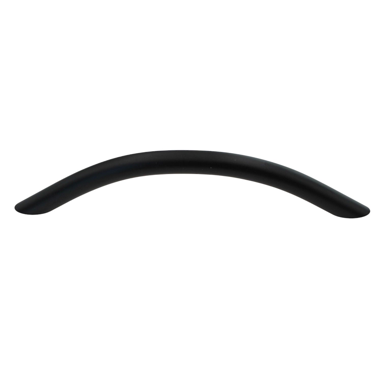 Schaub Traditional Flat Black 5 1/16" (128mm) Ctr Cabinet Arch Pull 723-FB