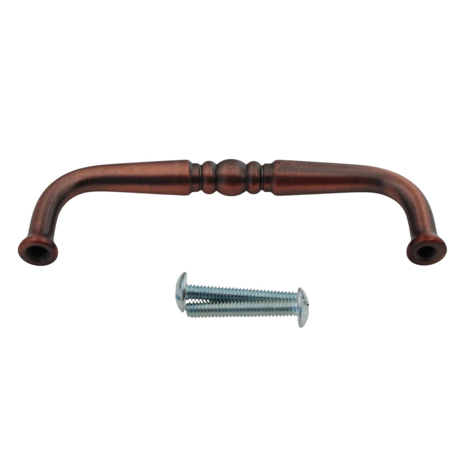 Schaub  Distressed Copper 3 1/2" Ctr Cabinet Arch Pull 727-DC