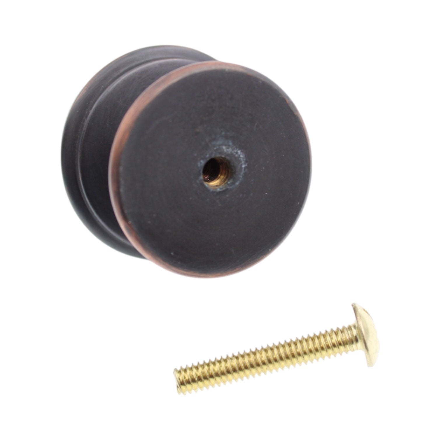Schaub  Michelangelo Bronze 1 1/4" Round Cabinet Knob 736-MIBZ