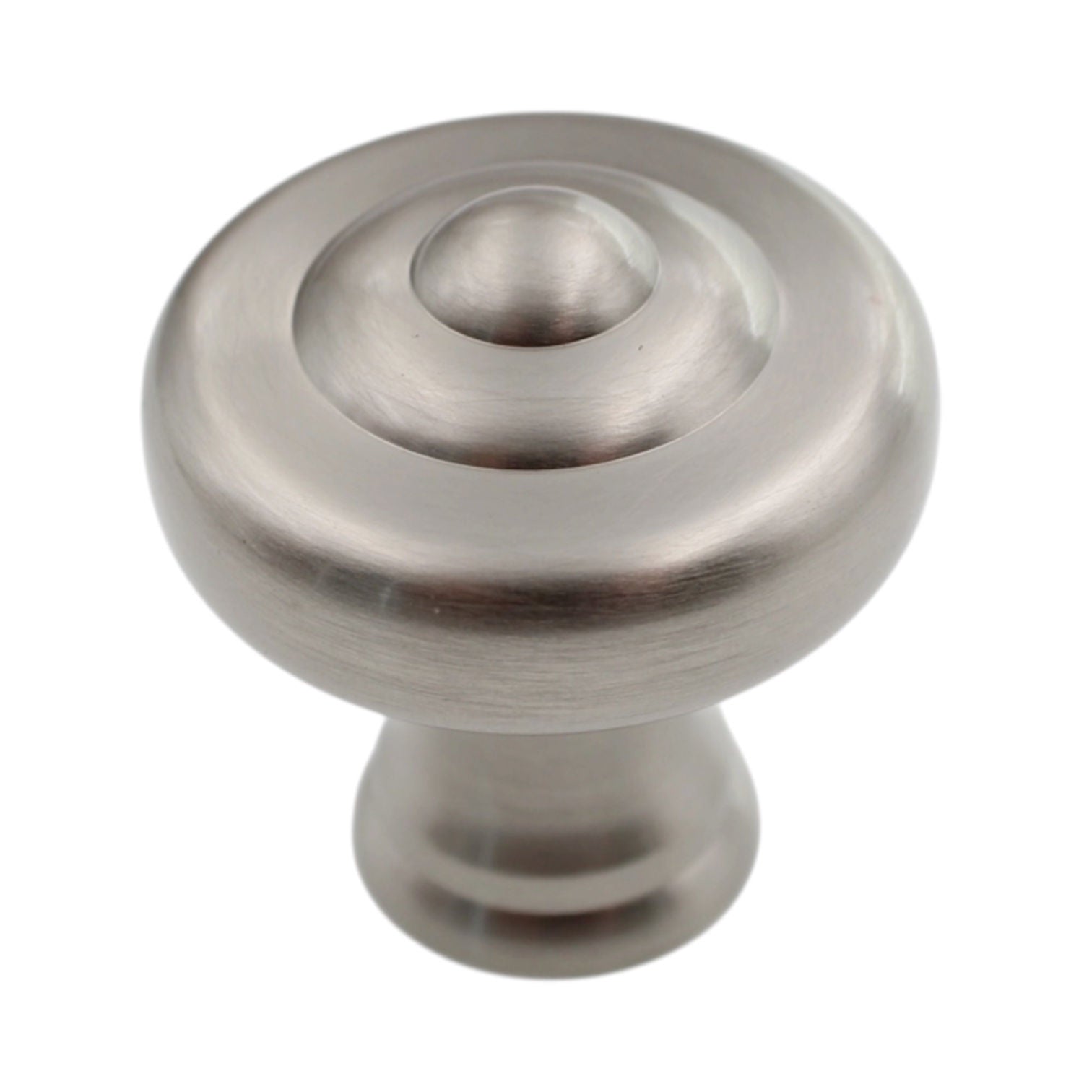 Schaub Mackinac Satin Nickel 1 1/4" Round Cabinet Knob 740-15