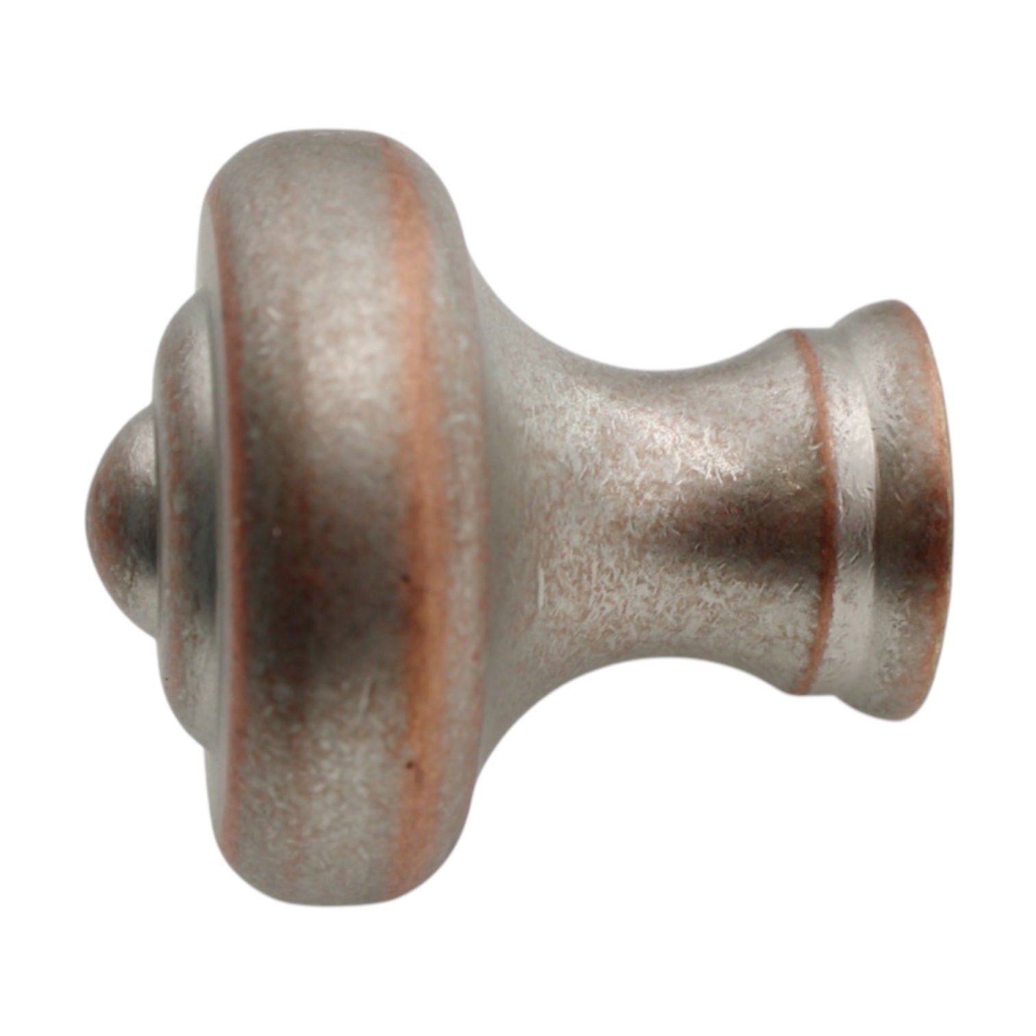Schaub Mackinac Distressed Nickel Copper 1 1/4" Round Cabinet Knob 740-DNC