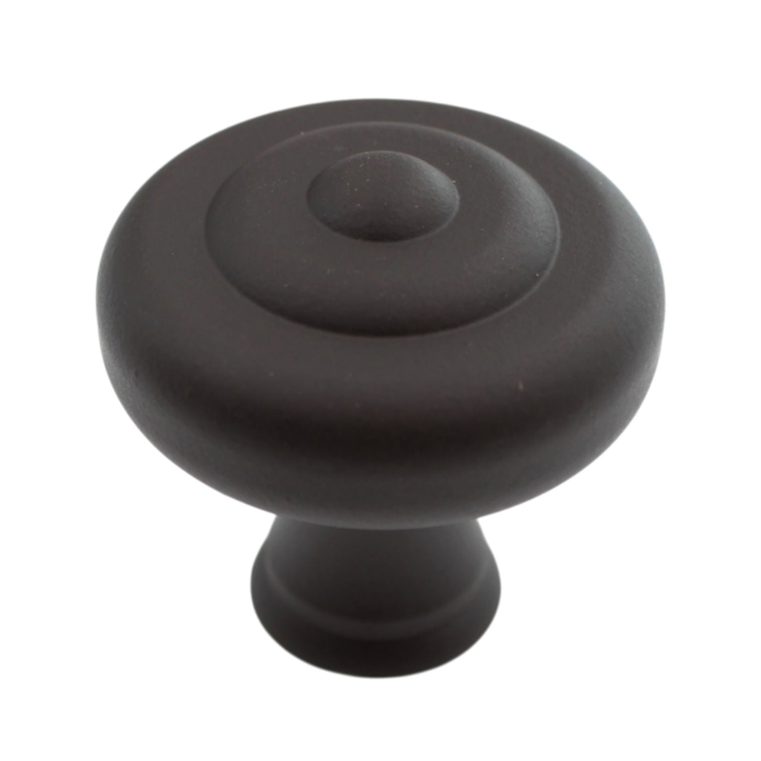 Schaub  Oil-Rubbed Bronze 1 1/2" Round Cabinet Knob 741-10B