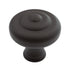 Schaub  Oil-Rubbed Bronze 1 1/2" Round Cabinet Knob 741-10B