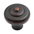 Schaub  Michelangelo Bronze 1 1/2" Round Cabinet Knob 741-MIBZ