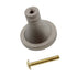 Schaub Meridian Distressed Nickel 1 3/8" Round Cabinet Knob 800-DN