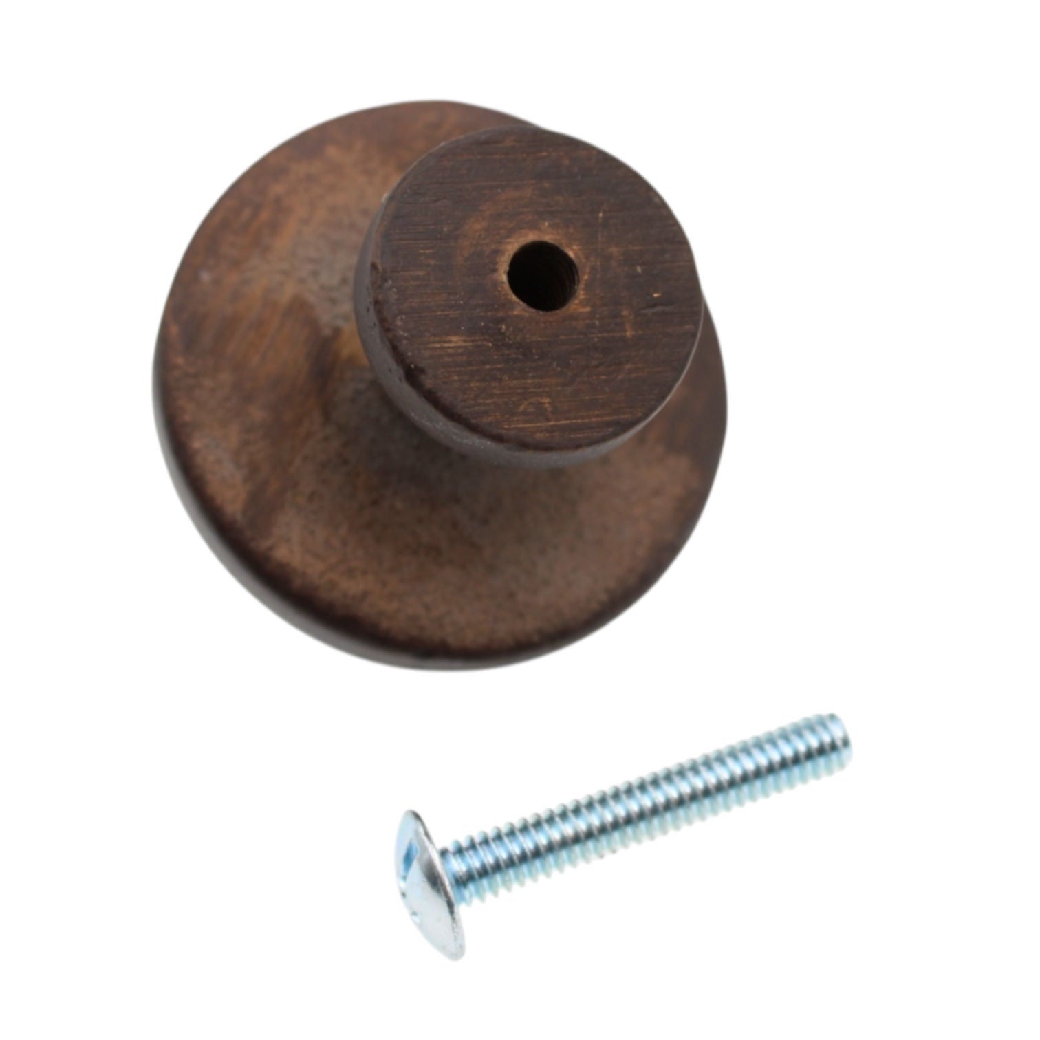 Schaub Kelmscott Manor Dark Bronze 1 7/8" Round Cabinet Knob 820-DKBZ