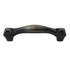 Schaub Manor Antique Iron 3 3/4" (96mm) Ctr Cabinet Arch Pull 823-AI