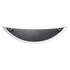 Jeffrey Alexander Bordeaux 3 3/4" (96mm) Ctr Cup Pull Antique Silver 8236SIM