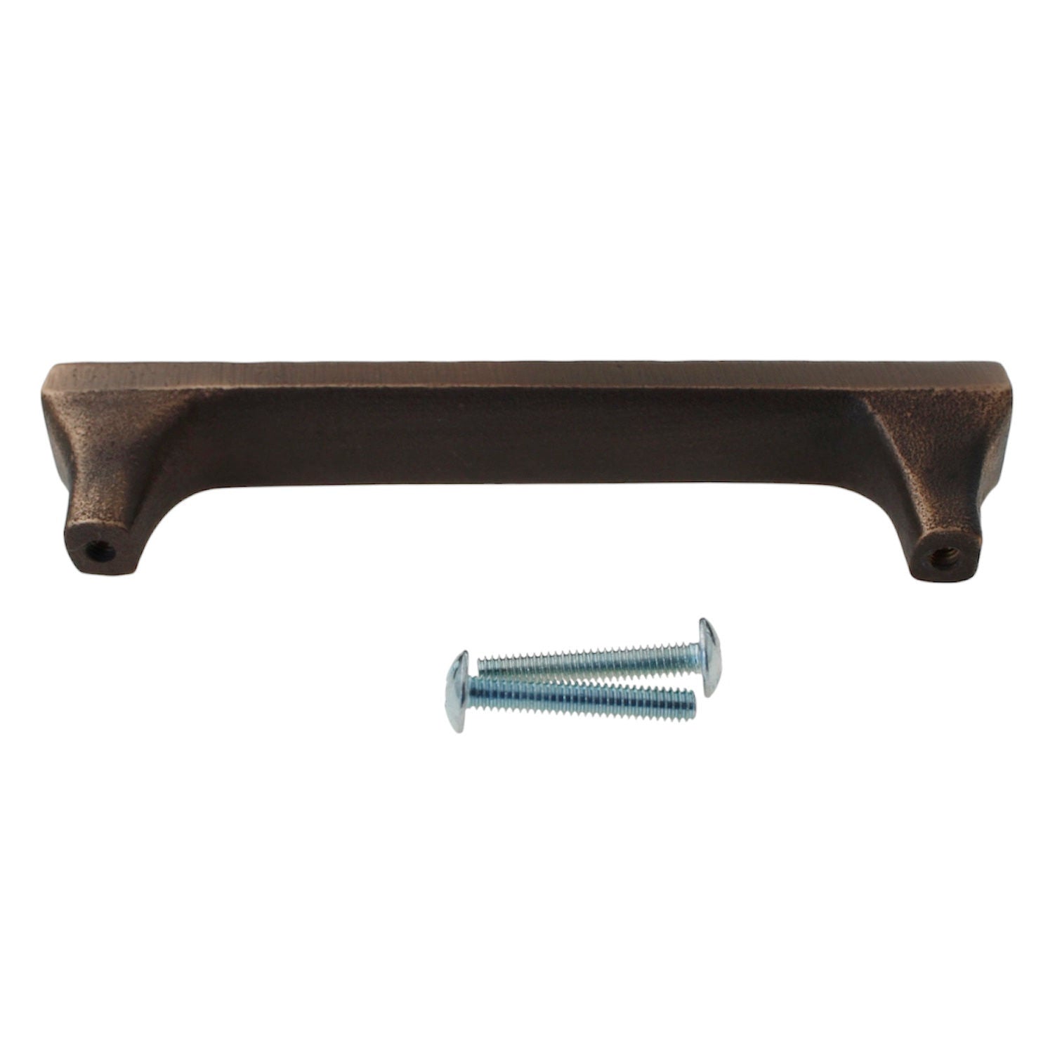 Schaub  Lorenzo Antique Bronze 4" Ctr Cabinet Arch Pull 827S-LAZ