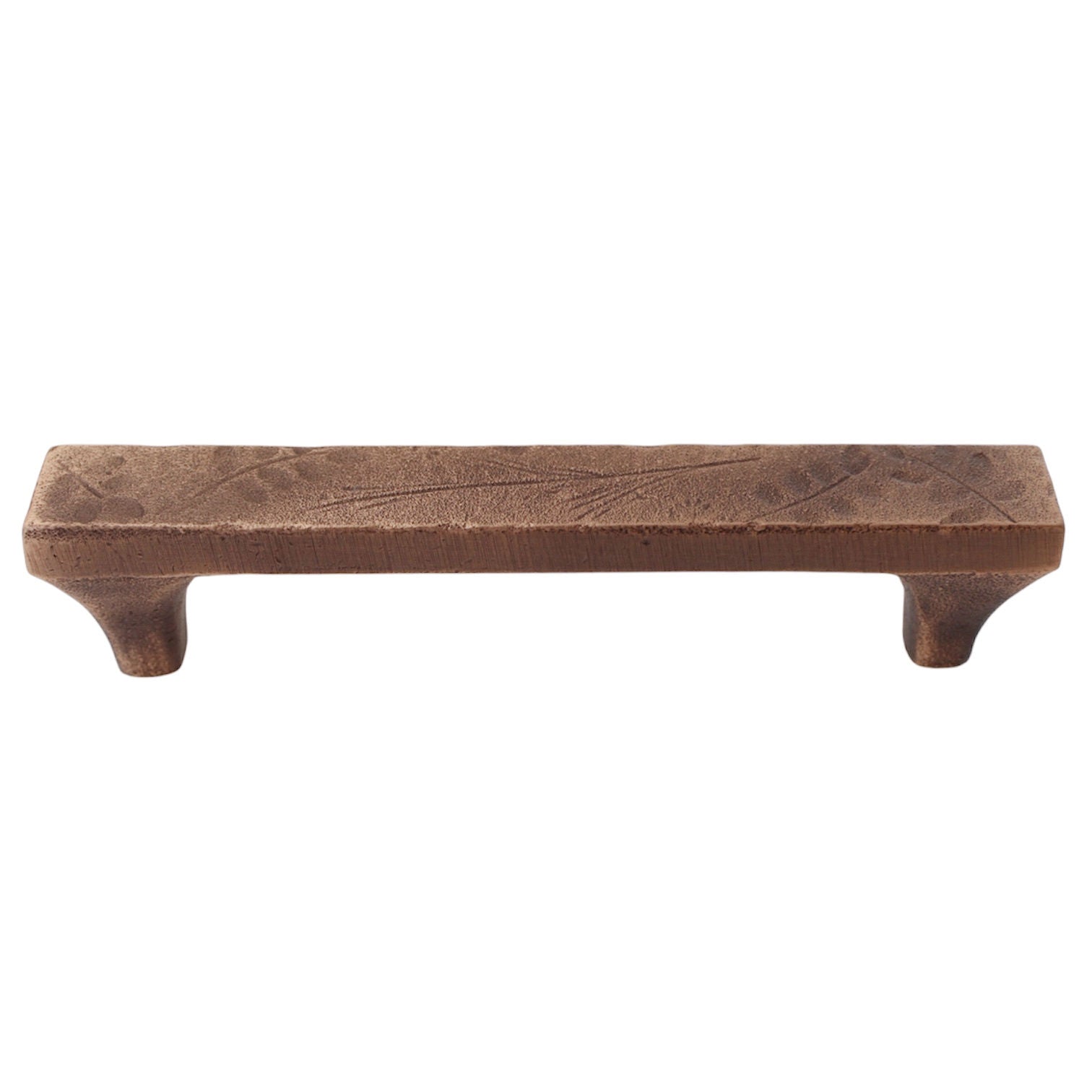 Schaub  Lorenzo Antique Bronze 4" Ctr Cabinet Arch Pull 827S-LAZ