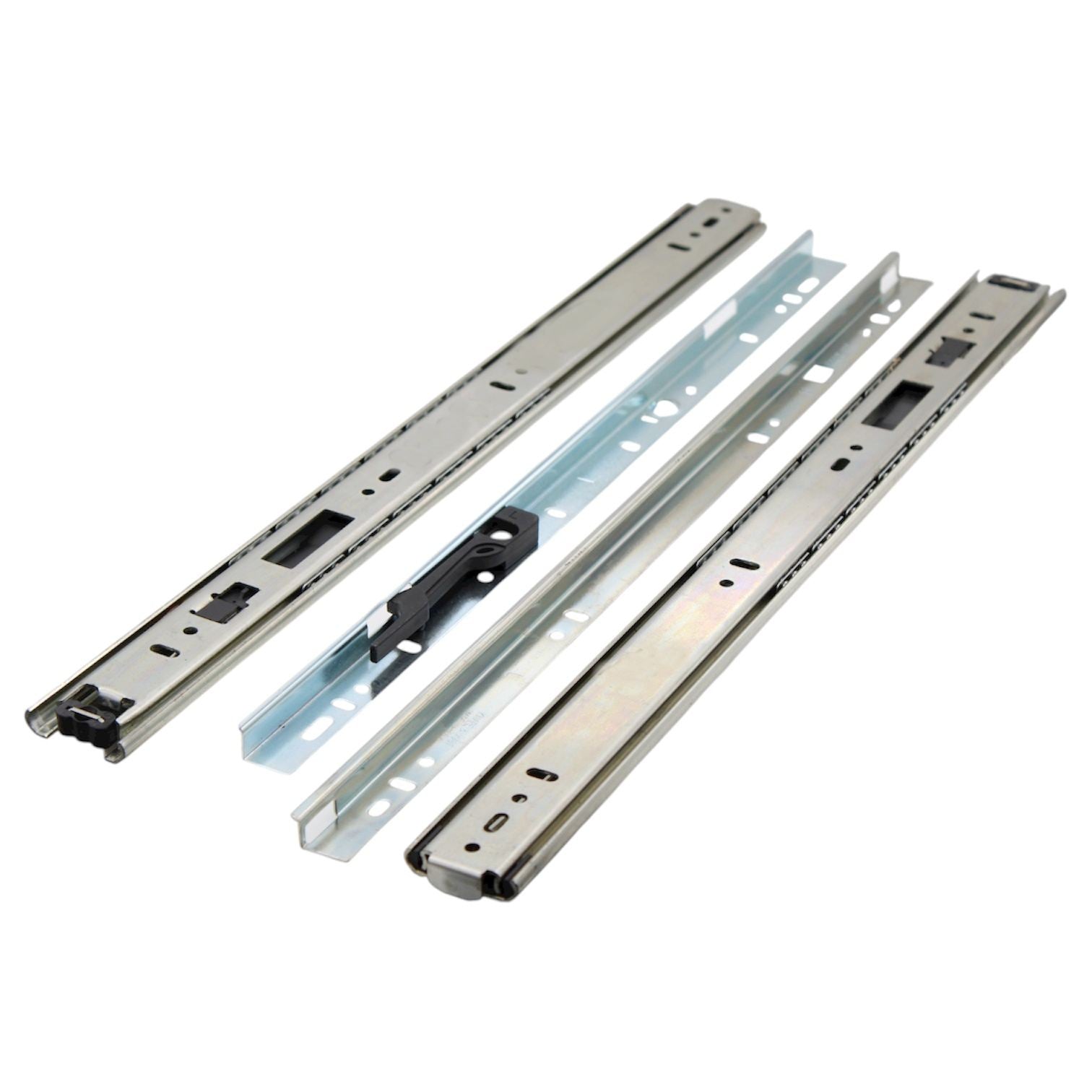 Pair Knape & Vogt Drawer Slide 16 Inch 75 lb Weight 3/4 Extension KV 8350