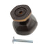 Schaub Bella Forma Bella Bronze 1 1/4" Round Cabinet Knob 840-BLZ