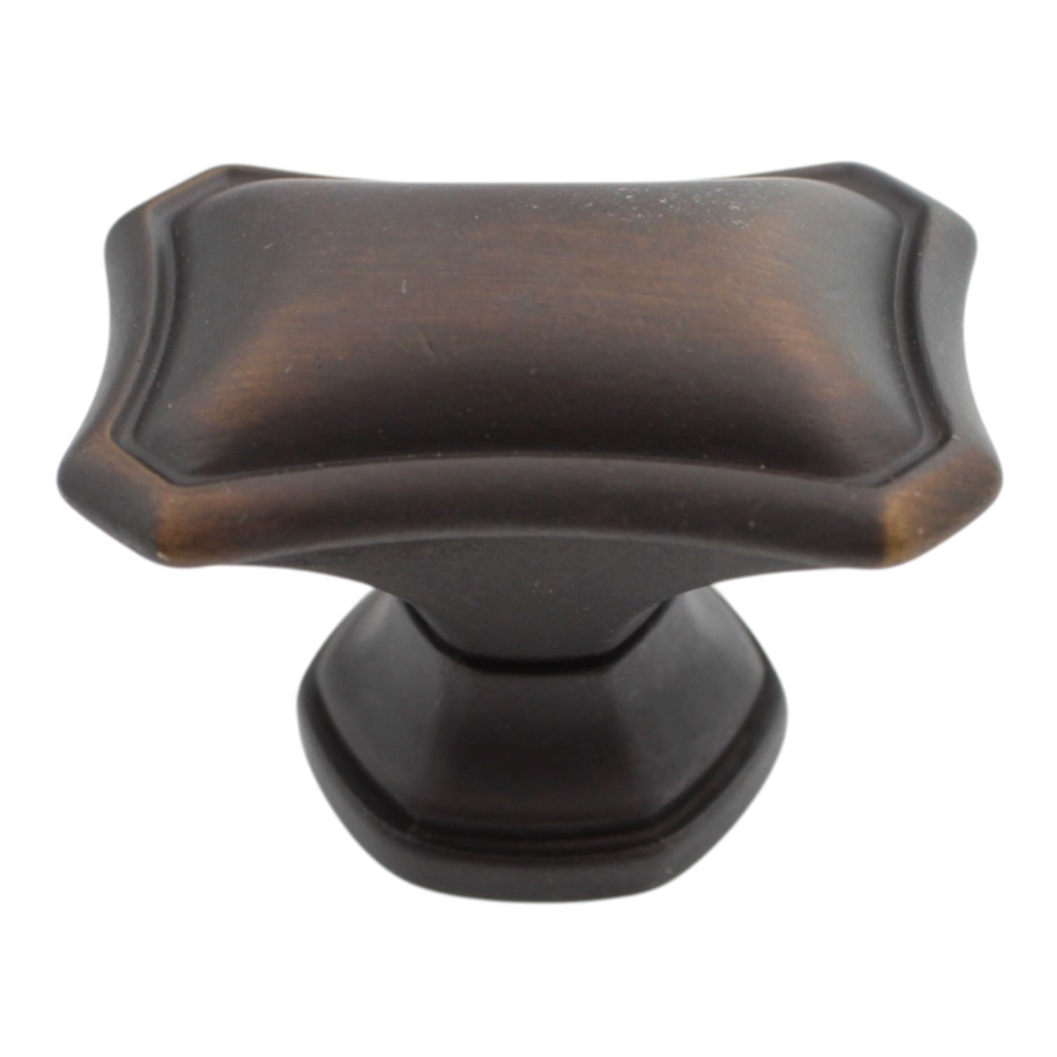 Schaub Bella Forma Ancient Bronze 1 3/4" Rectangle Cabinet Knob 841-1-ABZ