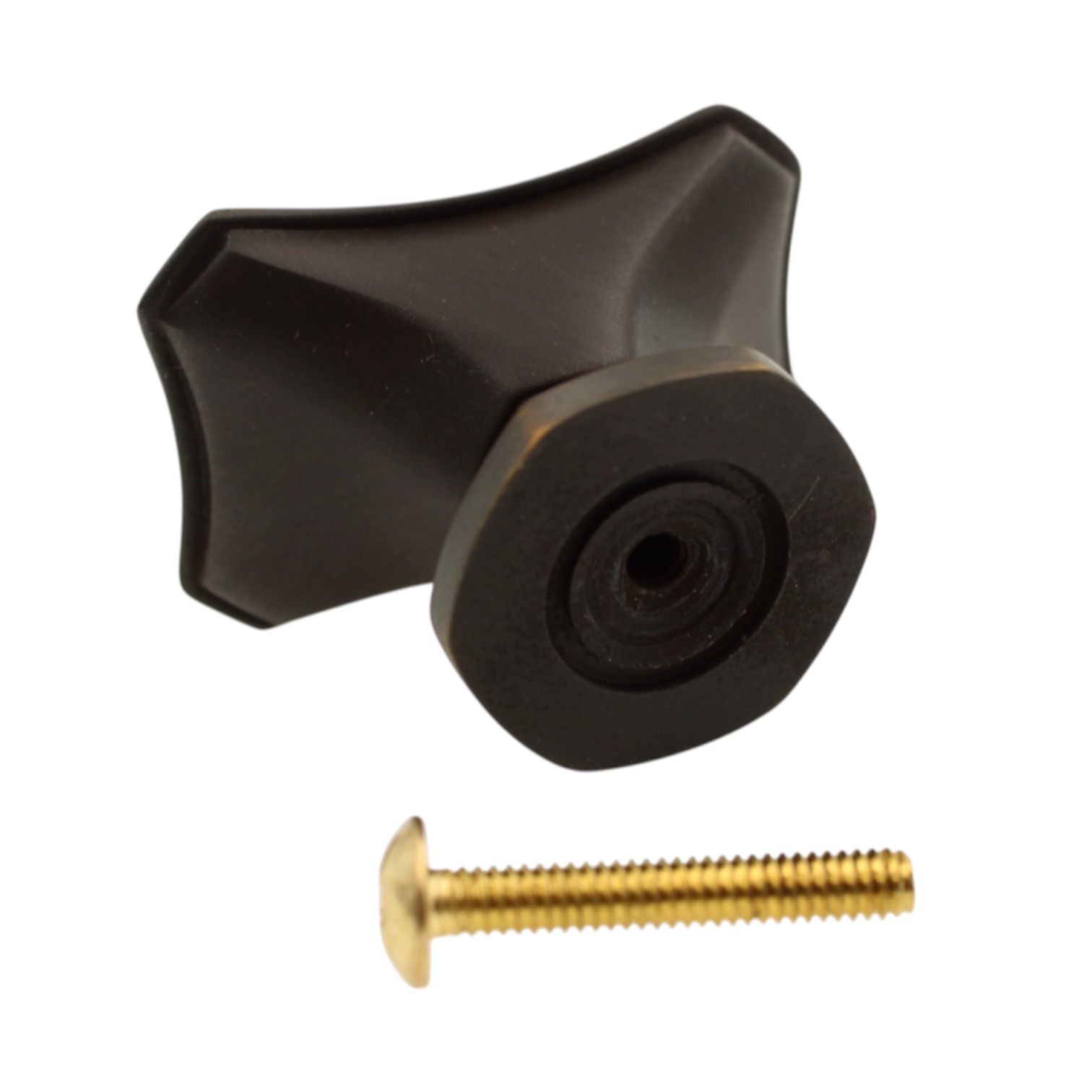 Schaub Bella Forma Bella Bronze 1 3/4" Rectangle Cabinet Knob 841-BLZ