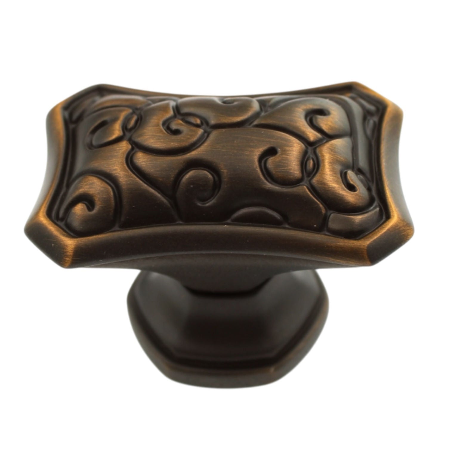 Schaub Bella Forma Bella Bronze 1 3/4" Rectangle Cabinet Knob 841-BLZ