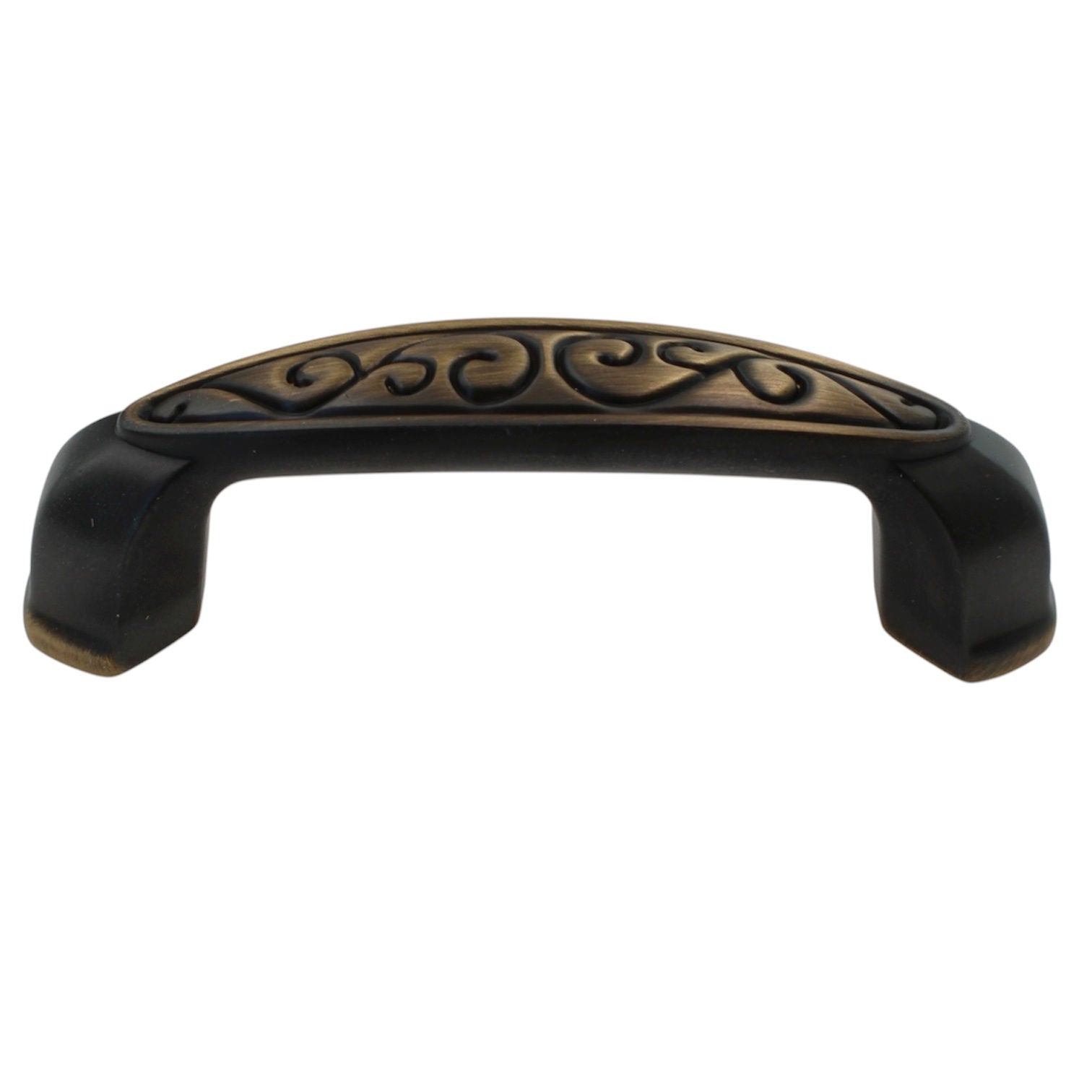 Schaub Bella Forma Bella Bronze 3" Ctr Cabinet Arch Pull 843-BLZ