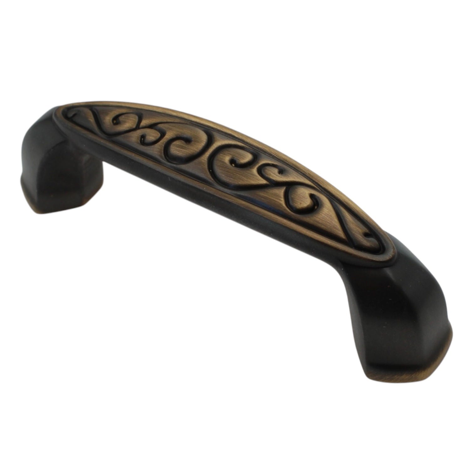 Schaub Bella Forma Bella Bronze 3" Ctr Cabinet Arch Pull 843-BLZ