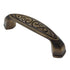 Schaub Bella Forma Redington Brass 3" Ctr Cabinet Arch Pull 843-RB
