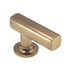 Emtek Freestone 1 7/8" Finger Pull Cabinet Knob Satin Brass Solid Brass 86452US4