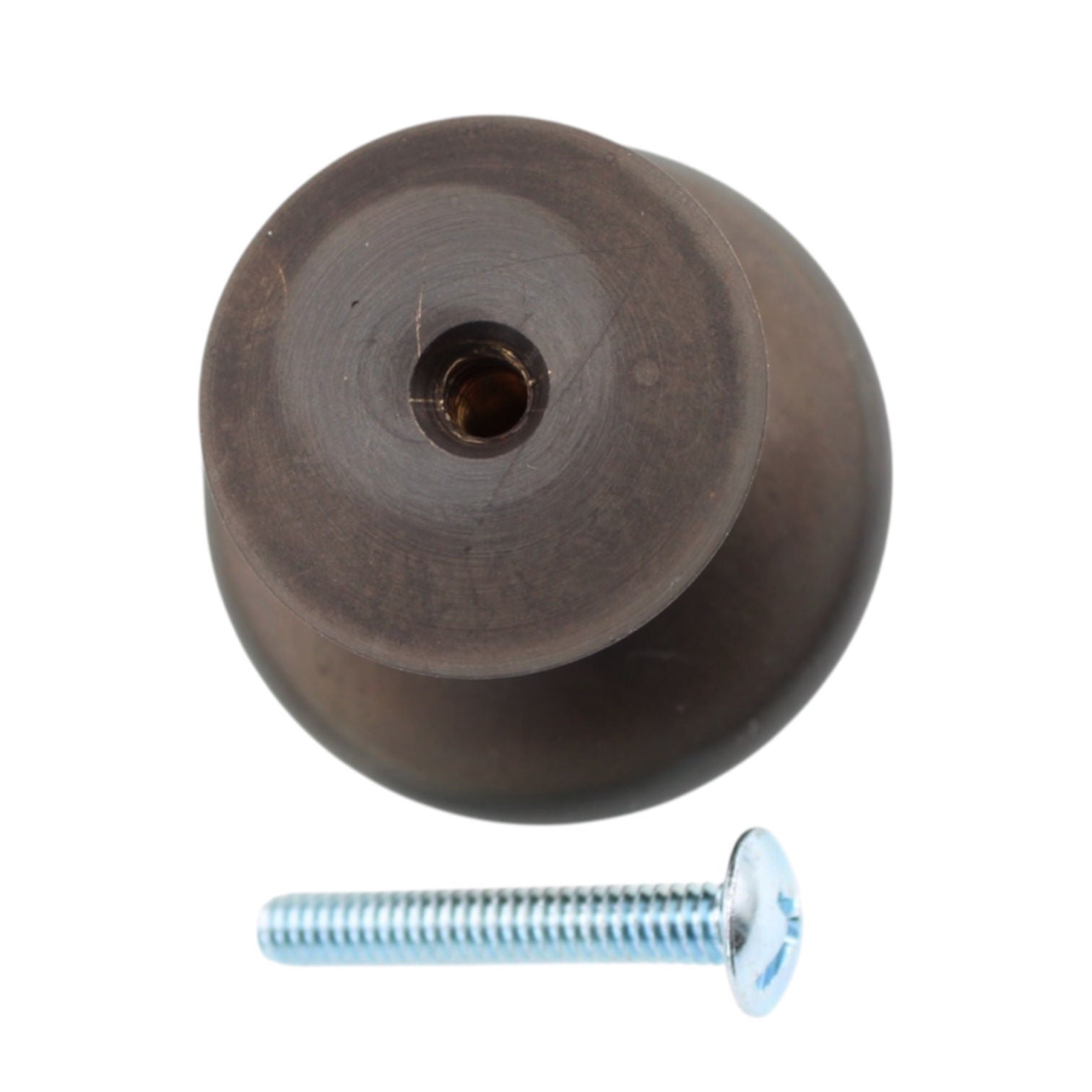 Schaub Corinthian Blonde Corinthian Gray 1 3/8" Round Cabinet Knob 870-BCG