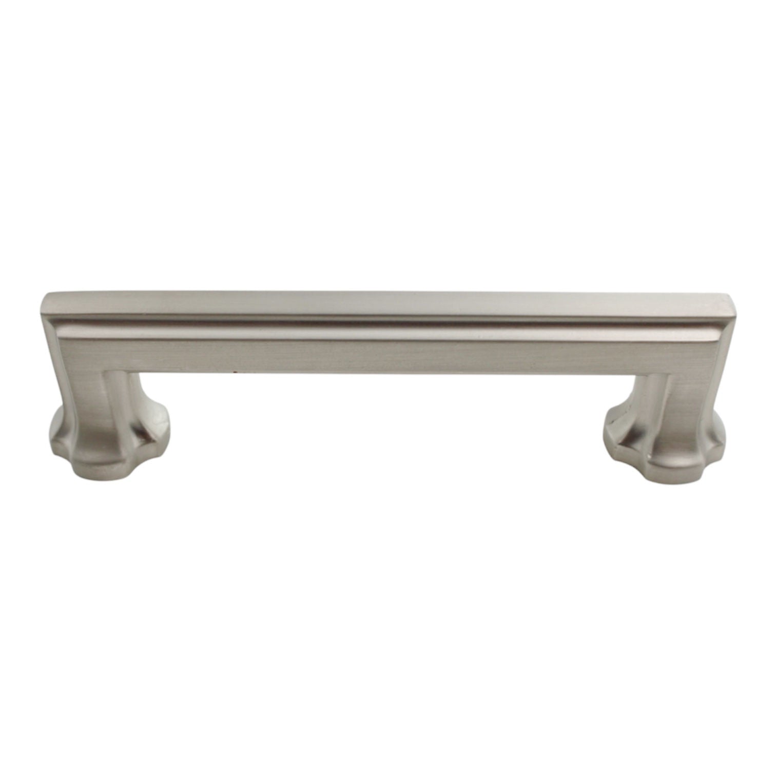 Schaub Empire Satin Nickel 4" Ctr Cabinet Arch Pull 877-15