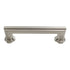 Schaub Empire Satin Nickel 4" Ctr Cabinet Arch Pull 877-15