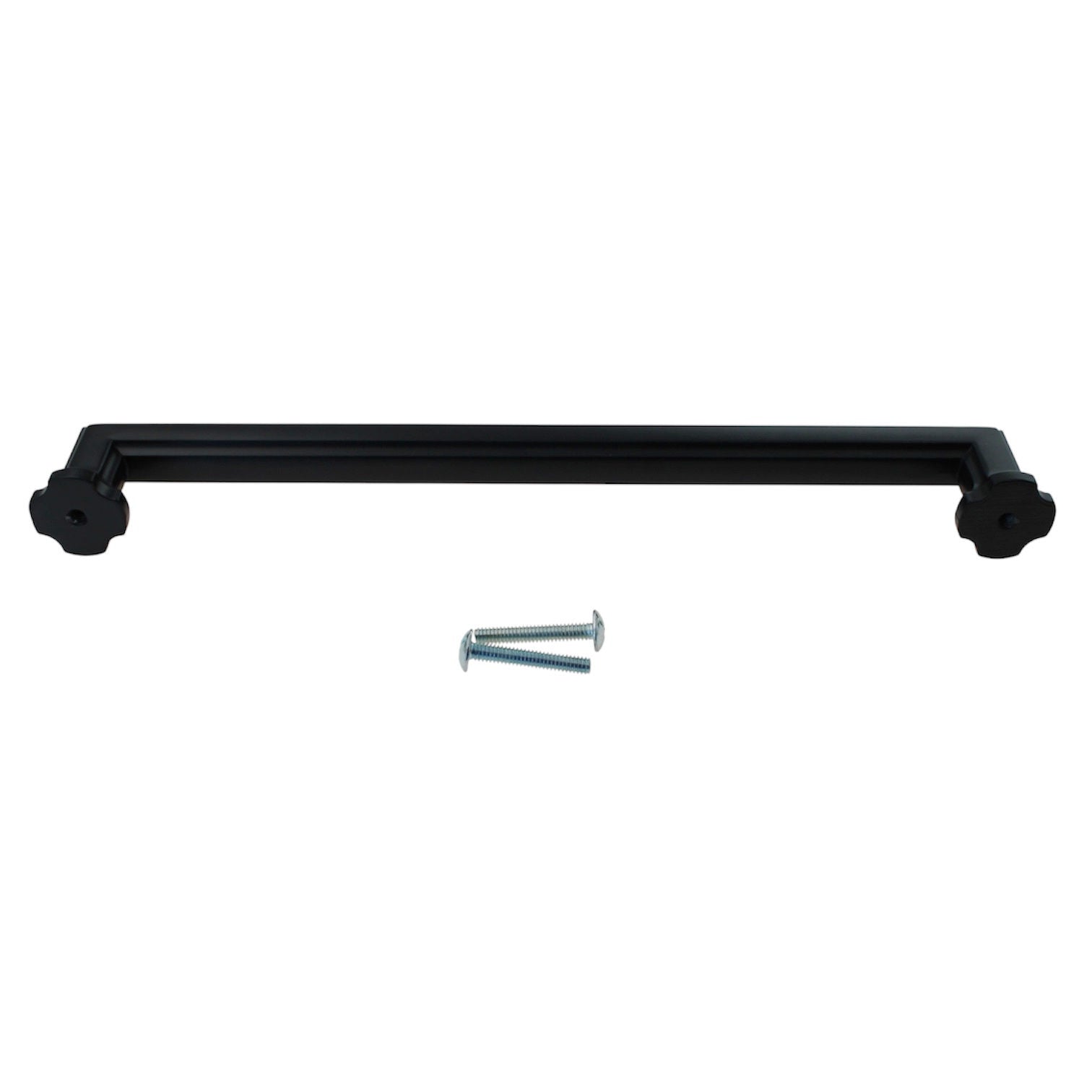 Schaub Empire Matte Black 8" Ctr Cabinet Arch Pull 879-MB