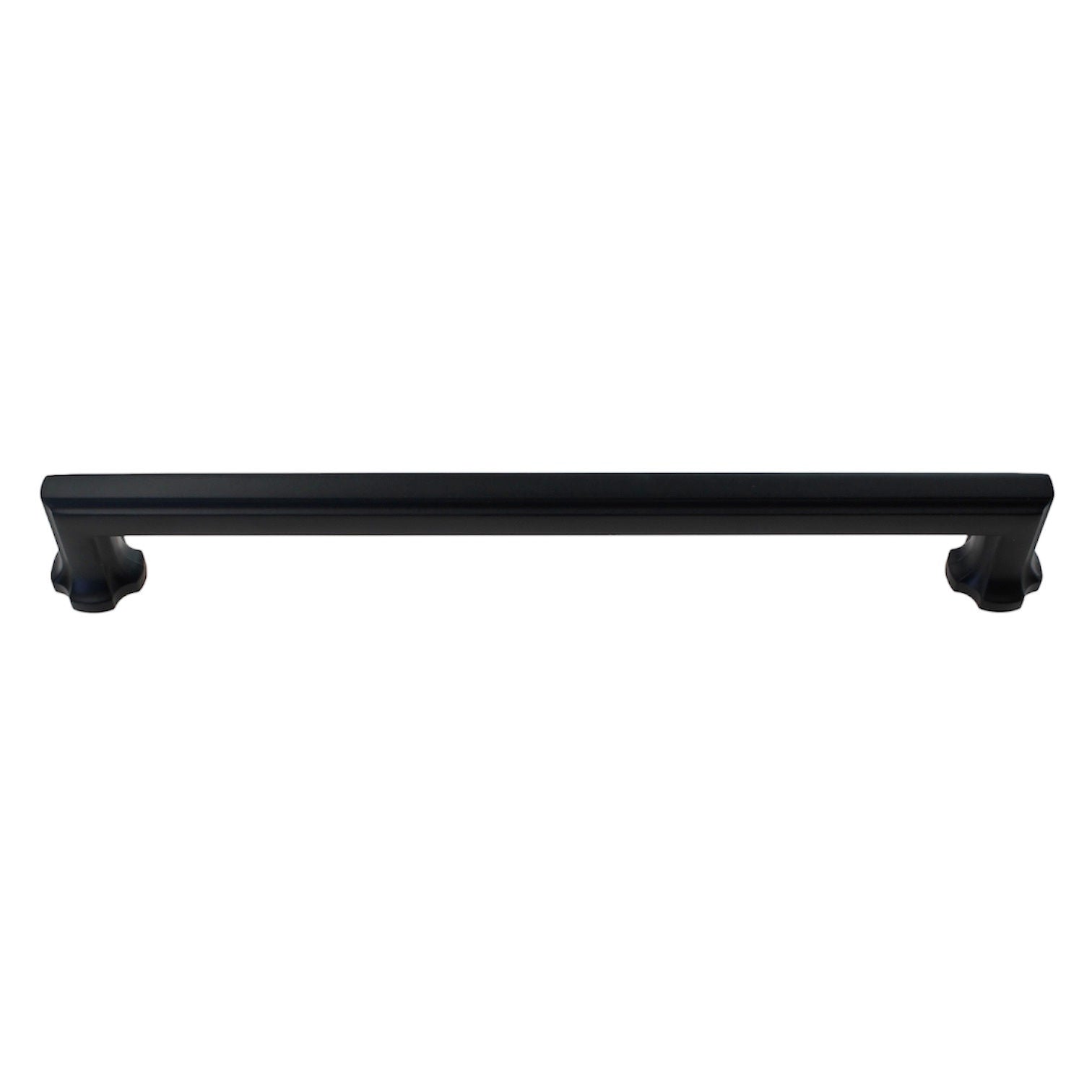 Schaub Empire Matte Black 8" Ctr Cabinet Arch Pull 879-MB