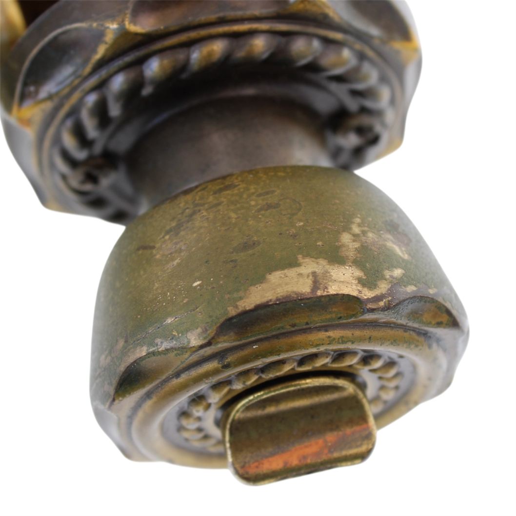 Amerock Carriage House Privacy Knob 2 3/8 Inch Backset Antique English 9030-AE