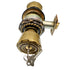 Amerock Carriage House Keyed Door Knob Entry Lock Set Antique English 9031-AE