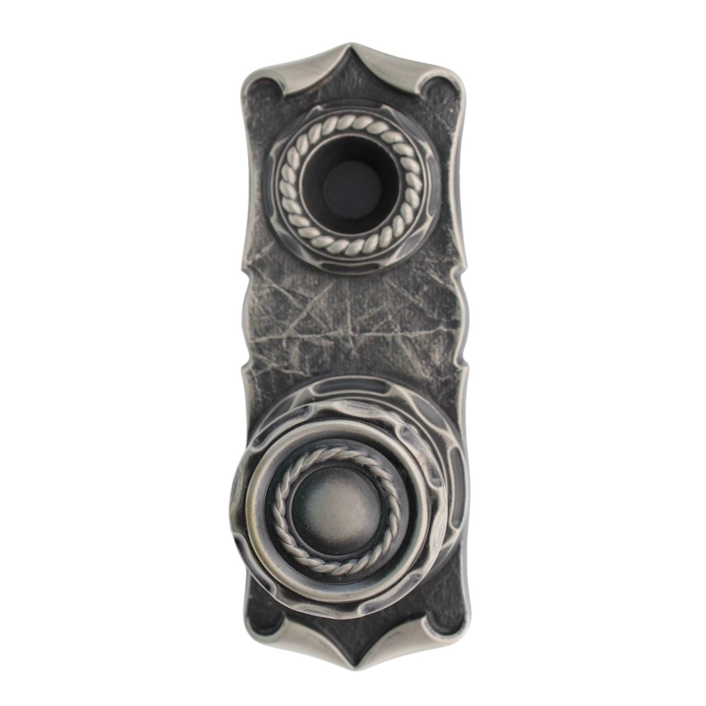 Amerock Carriage House Stationary Door Trim Antique Silver 9045-AS