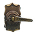 Vintage Amerock Carriage House Door Entry Set Knob Lever Antique English 9071-AE