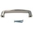 Jeffrey Alexander Modena 3 3/4" (96mm) Ctr Pull Satin Nickel 910