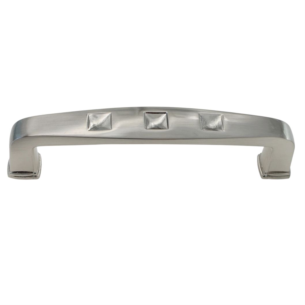 Jeffrey Alexander Modena 3 3/4" (96mm) Ctr Pull Satin Nickel 910