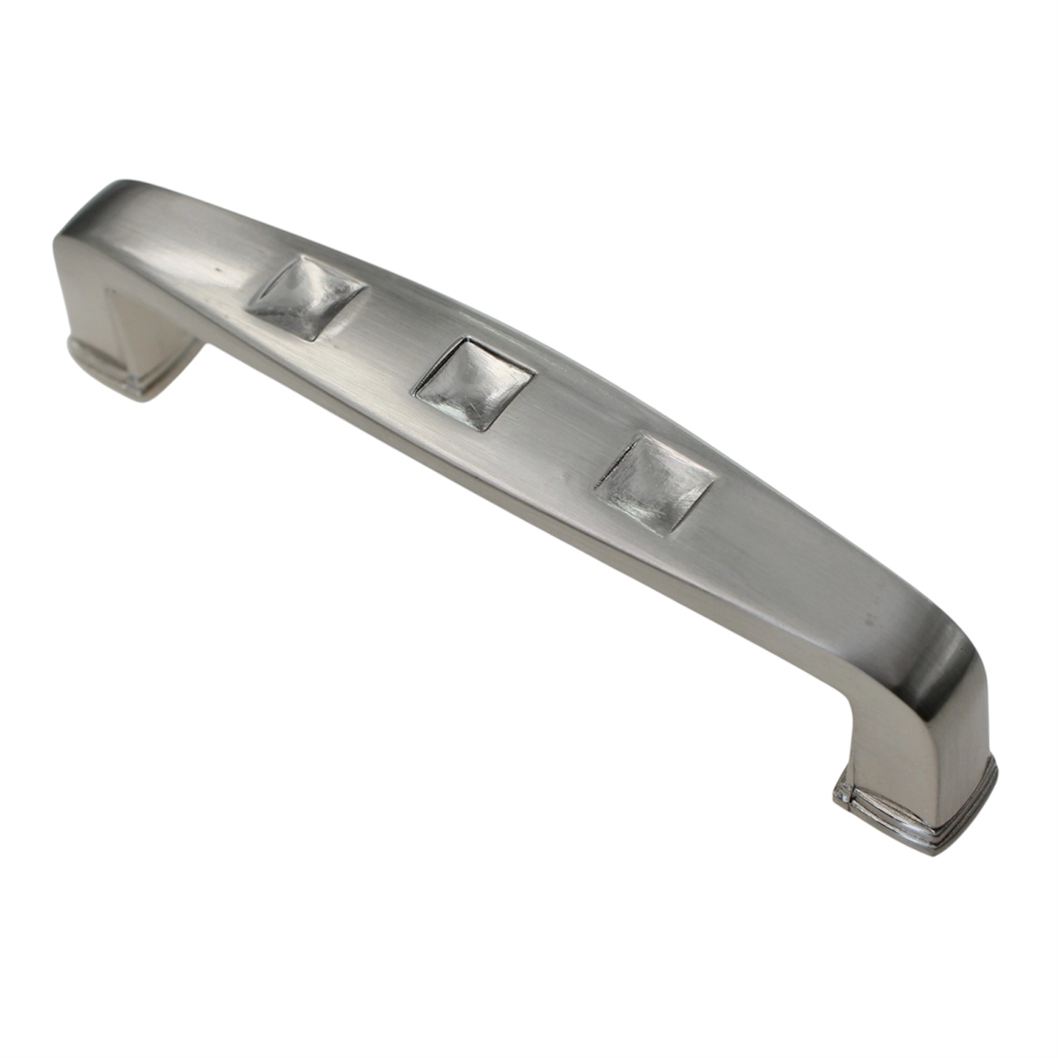 Jeffrey Alexander Modena 3 3/4" (96mm) Ctr Pull Satin Nickel 910