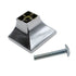 Jeffrey Alexander Modena 1 3/16" Cabinet Knob Polished Chrome 910PC