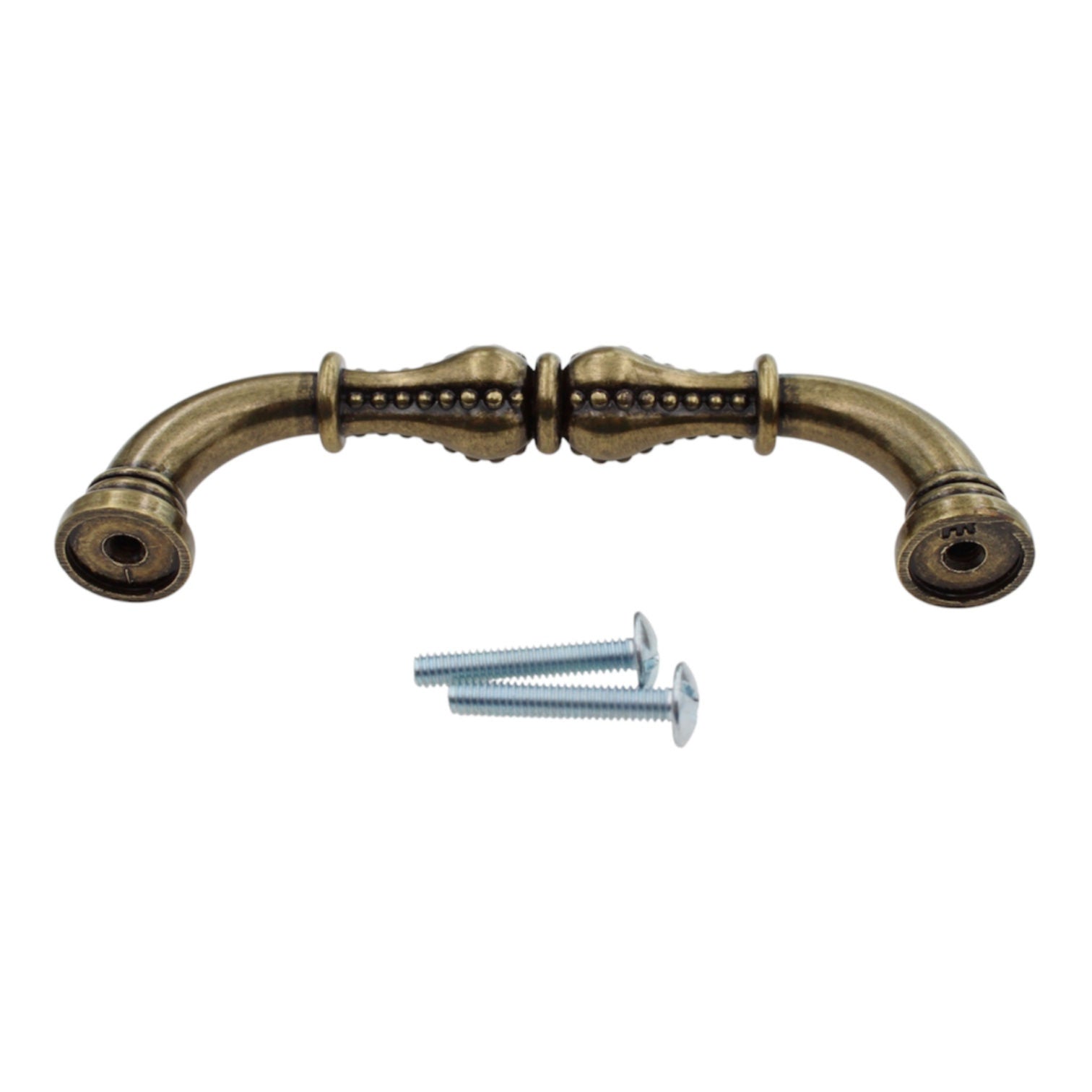 Jeffrey Alexander Prestige 96mm CTC Pull Lightly Distressed Antique Brass 918-96