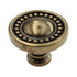 Jeffrey Alexander Prestige 1 3/8" Knob Lightly Distressed Antique Brass 918AEM