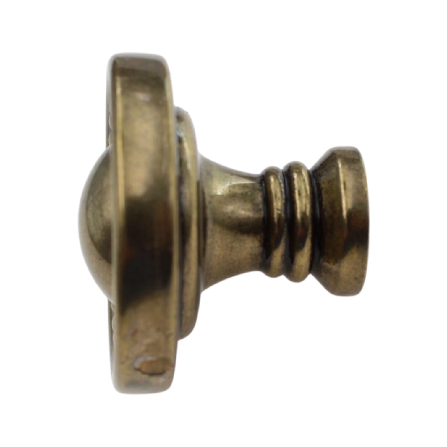 Jeffrey Alexander Prestige 1 3/8" Knob Lightly Distressed Antique Brass 918AEM