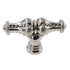 Jeffrey Alexander Prestige Dotted 2 1/4" T Knob Satin Nickel 918