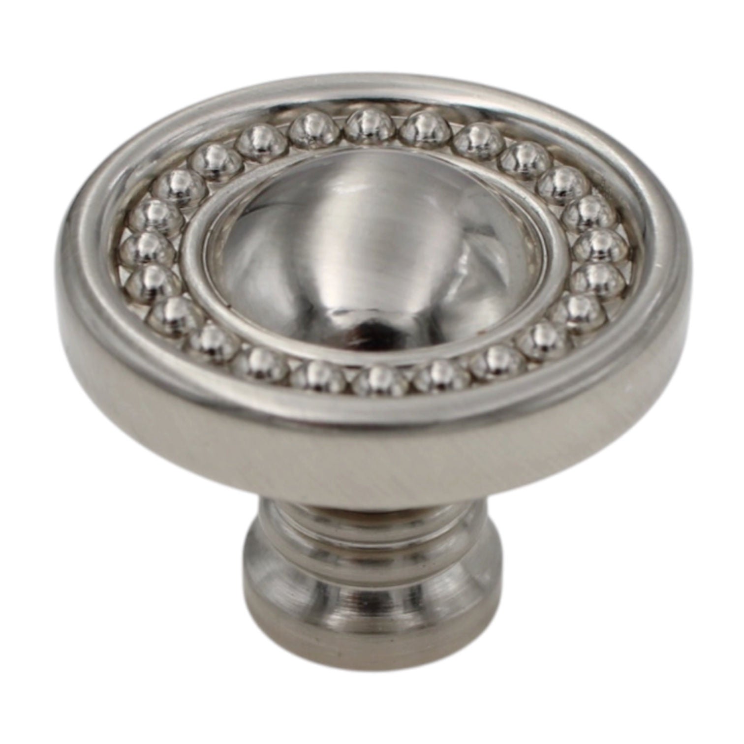 Jeffrey Alexander Prestige 1 3/8" Cabinet Knob Satin Nickel 918SN