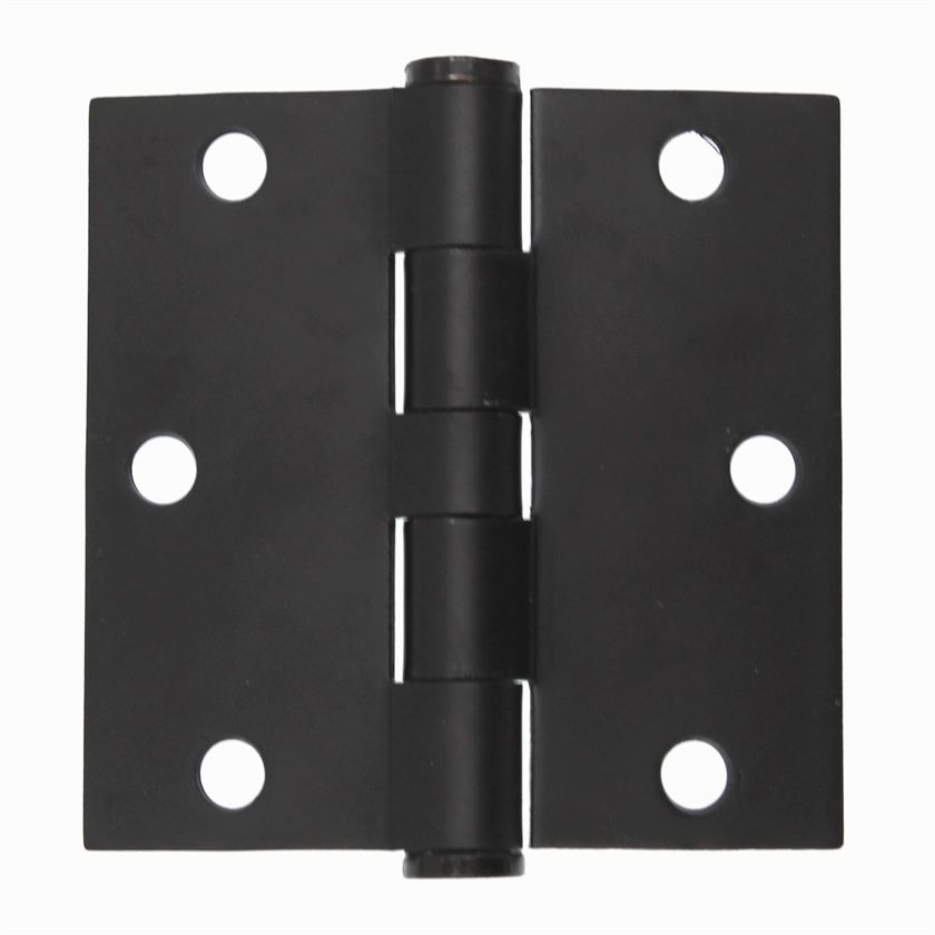 Emtek 3 1/2" Door Hinge Square Corner Heavy Duty Bronze 9201310B Set of 3