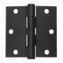Emtek 3 1/2" Door Hinge Square Corner Heavy Duty Bronze 9201310B Set of 3
