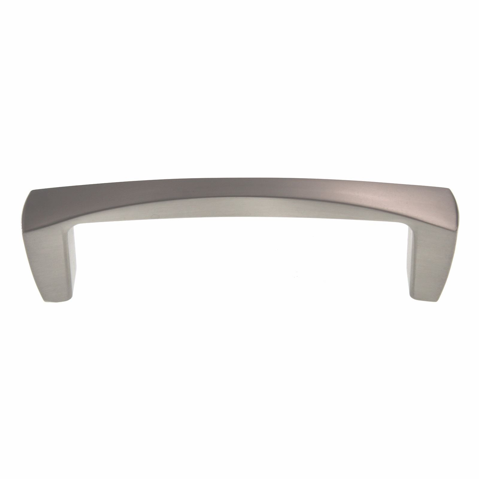 Berenson Aspire 3 3/4" (96mm) Ctr Cabinet Square Pull Brushed Nickel 9231-1BPN-P