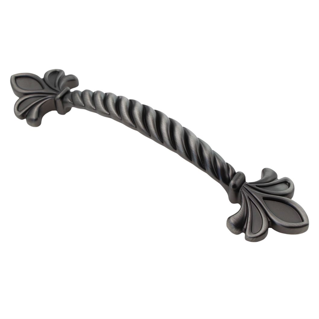Jeffrey Alexander Evangeline 3 3/4" (96mm) Ctr Pull Brushed Pewter 925