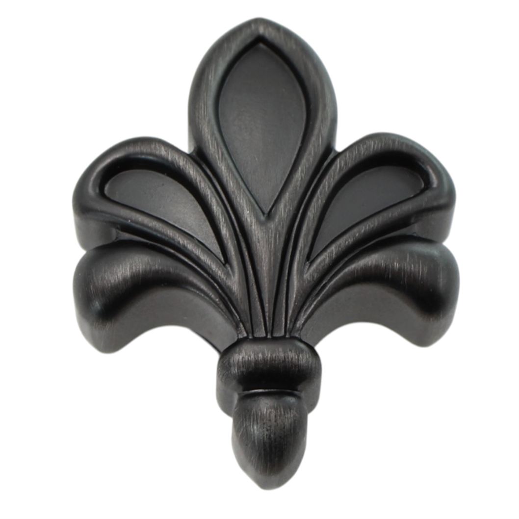 Jeffrey Alexander Evangeline 1 3/4" Novelty Knob Brushed Pewter 925