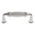 Berenson Machester 3" Ctr Cabinet Pull Ceramic Center Polished Chrome 9421-339P