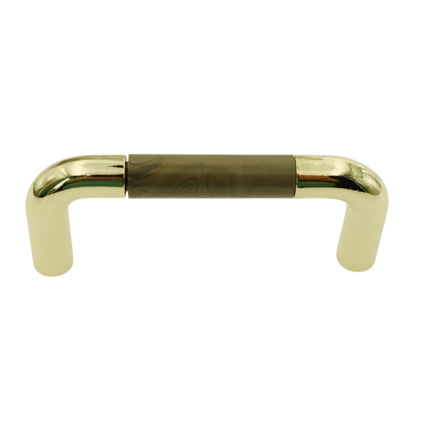 Amerock Allison Polished Brass 3" Ctr. Arch Pull Cabinet Handle 952MBL